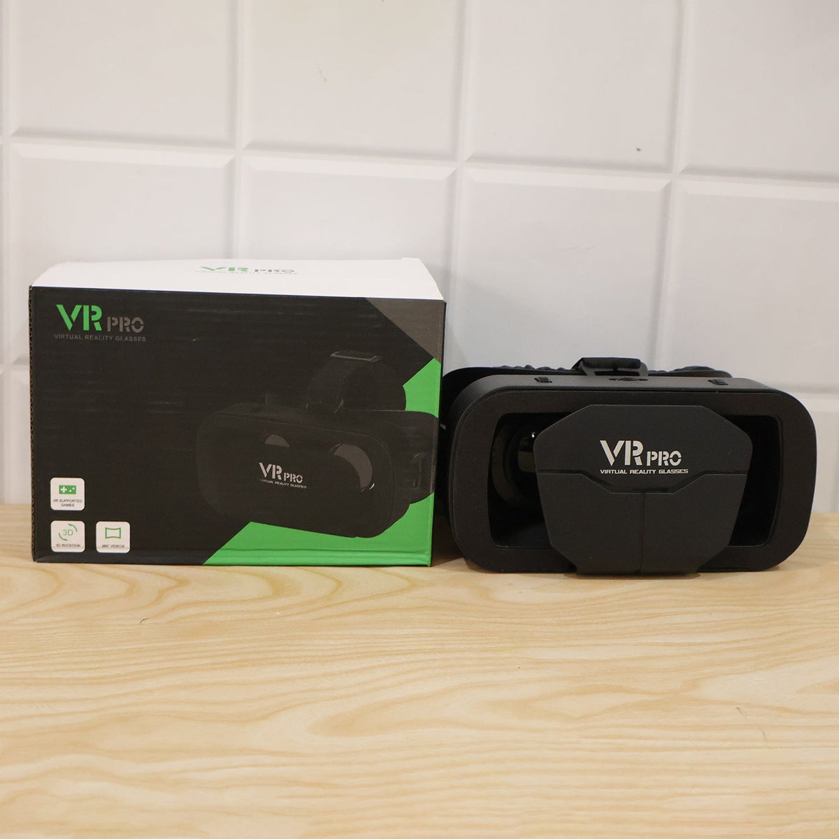 3D VR Box Headset โ Adjustable Lenses for Comfortable VR Experience