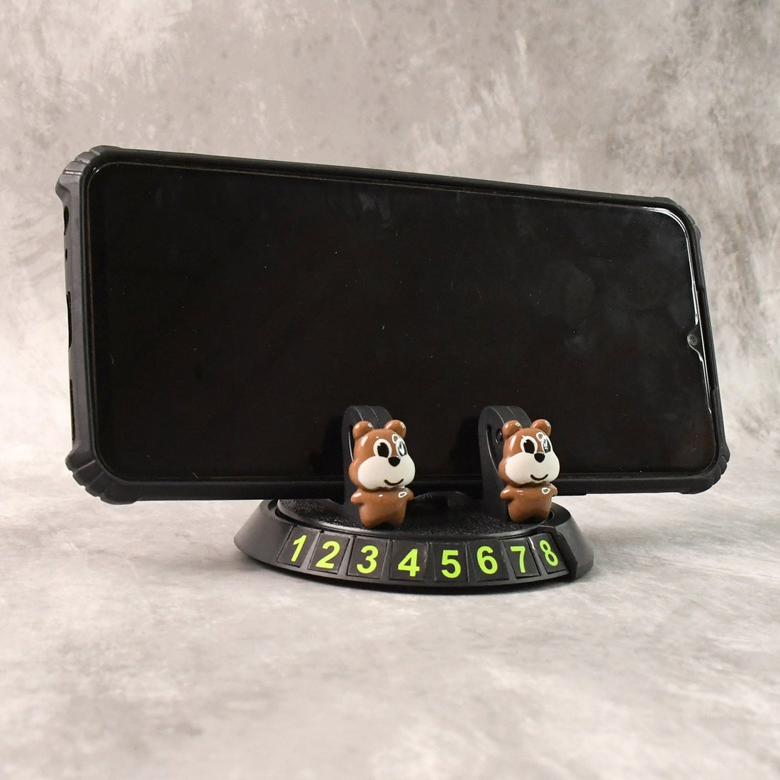 Compact multipurpose car mobile stand with anti-slip base