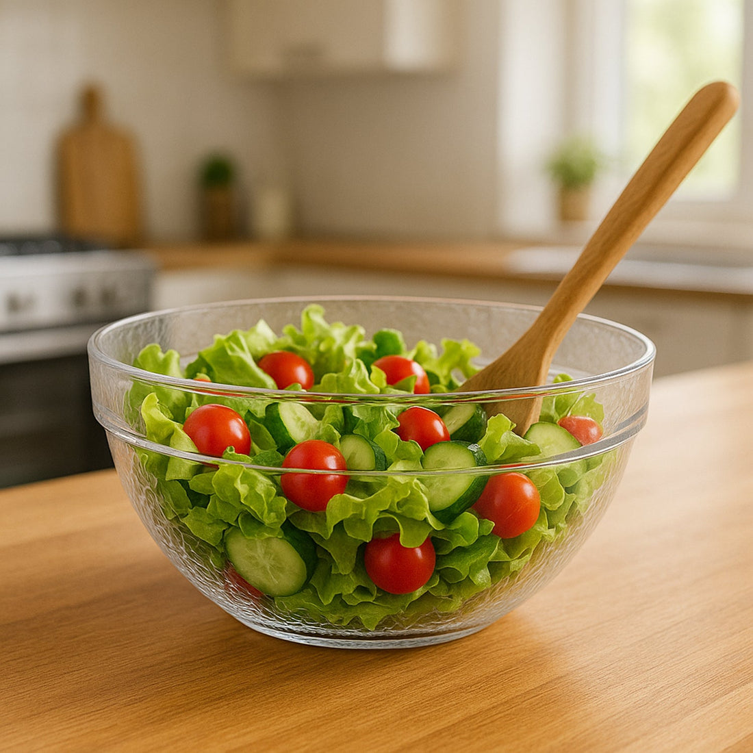 Close-up view of textured plastic surface of idli mixing bowl for better grip