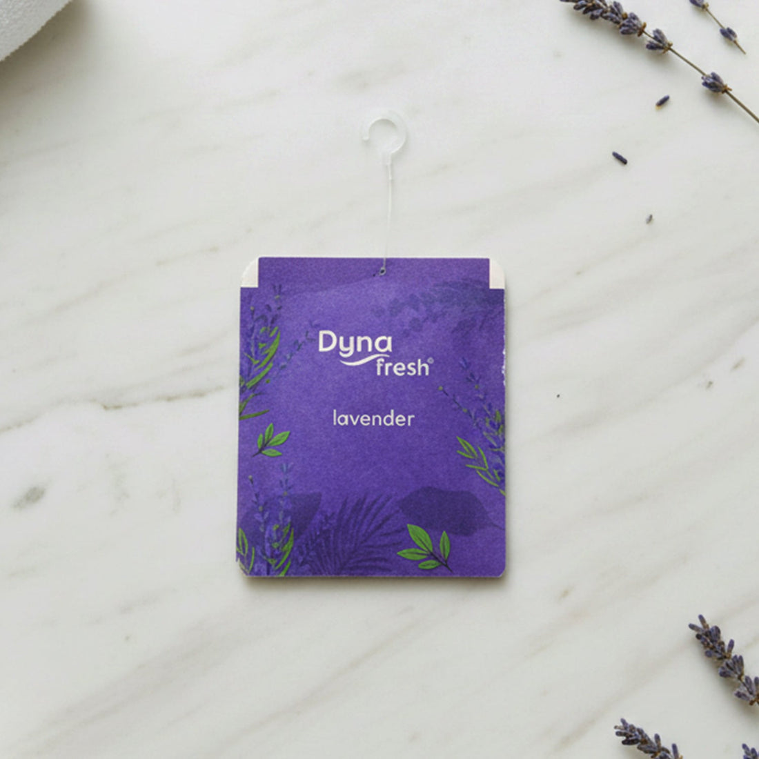 Bathroom lavender gel deodorizer hanger suitable for small spaces