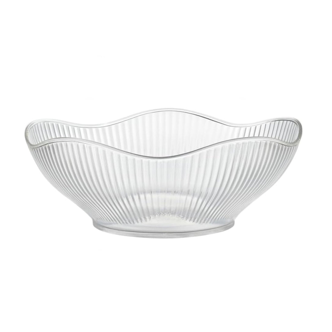 Plastic basket storing fresh vegetables