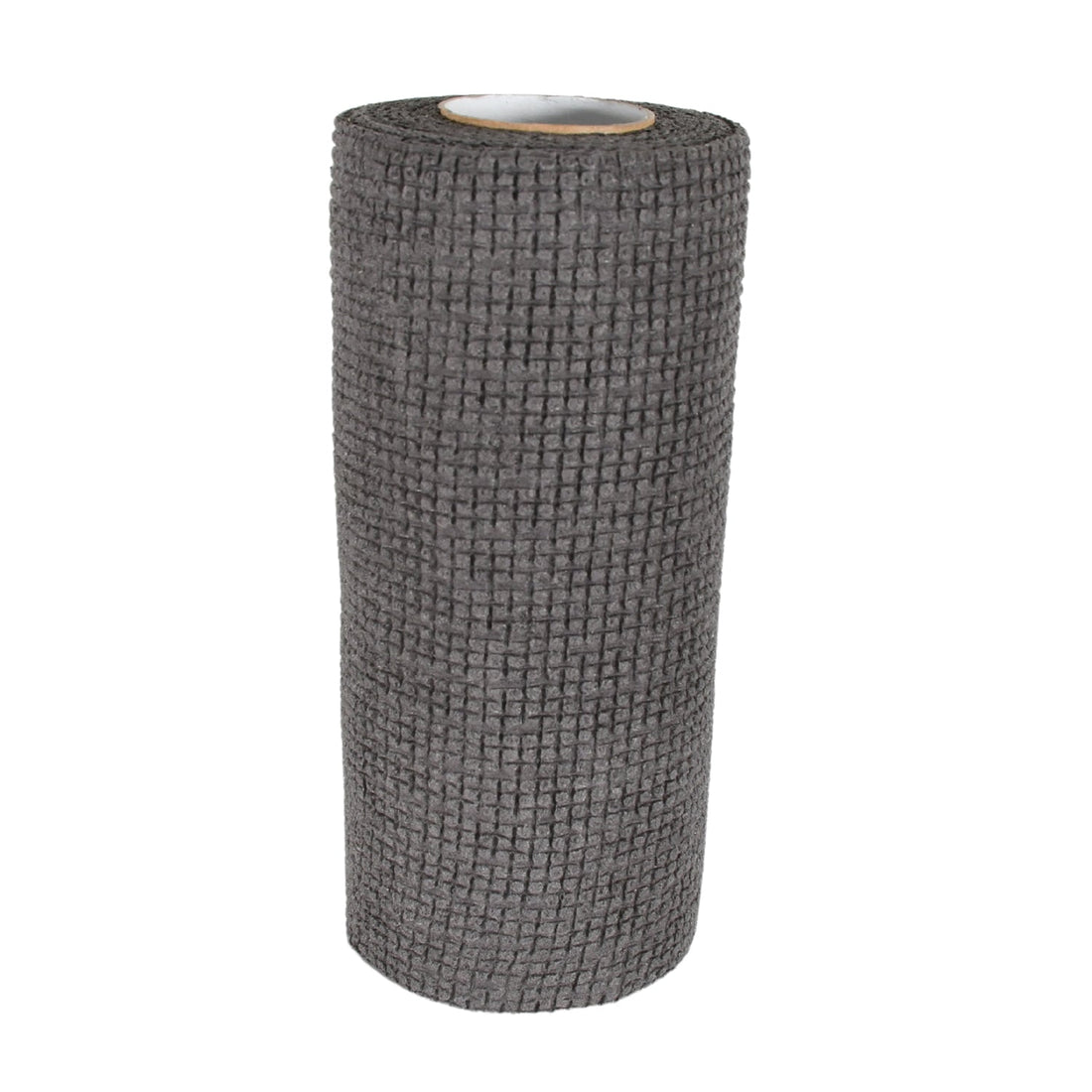 Hand demonstrating the flexible and easy-to-handle kitchen scrub cloth.