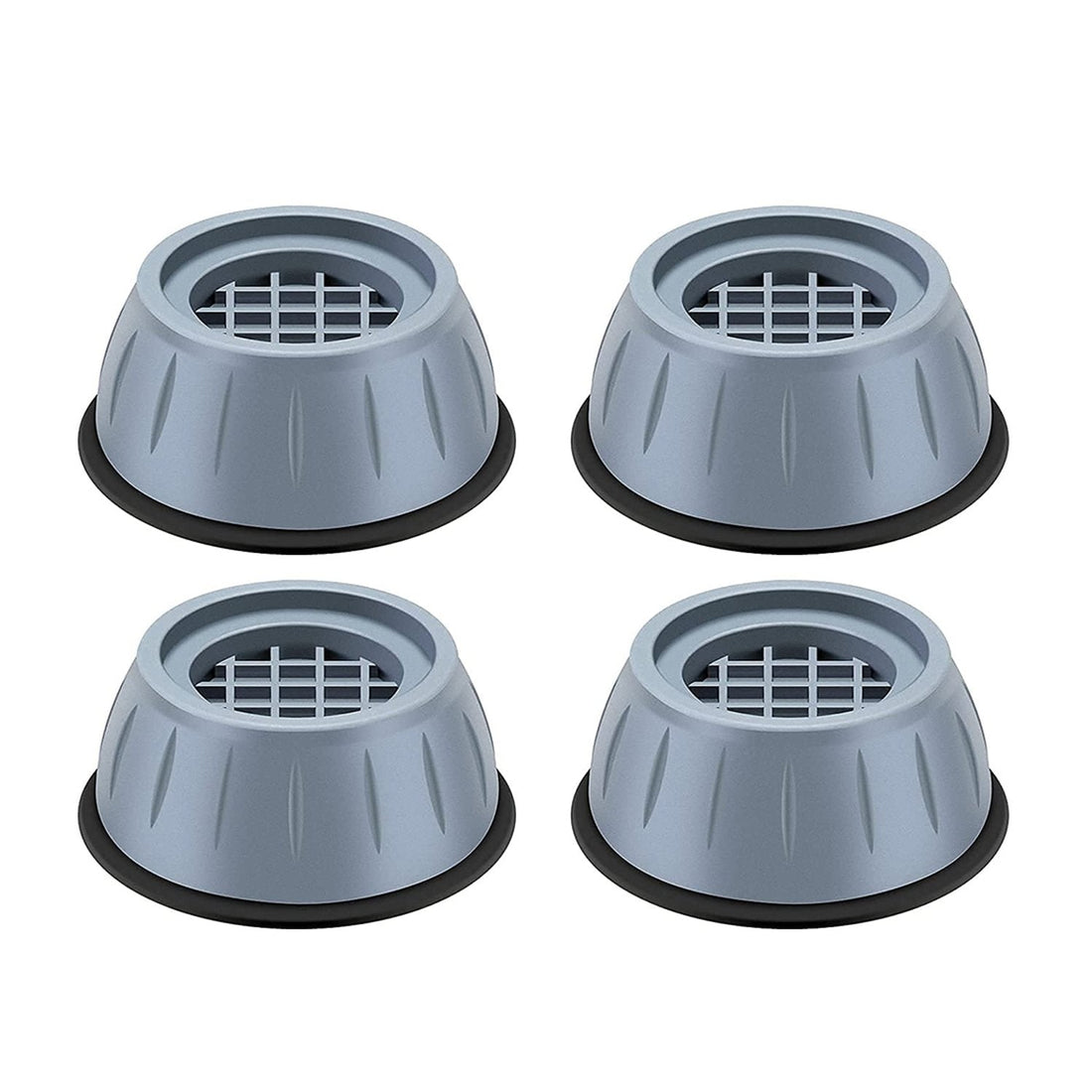 Anti vibration pads effectively reducing noise and movement of laundry appliances.