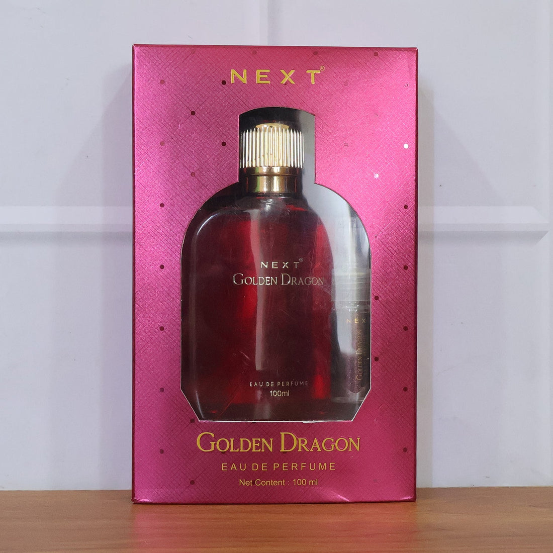 Golden Dragon fragrance perfume bottle with premium design