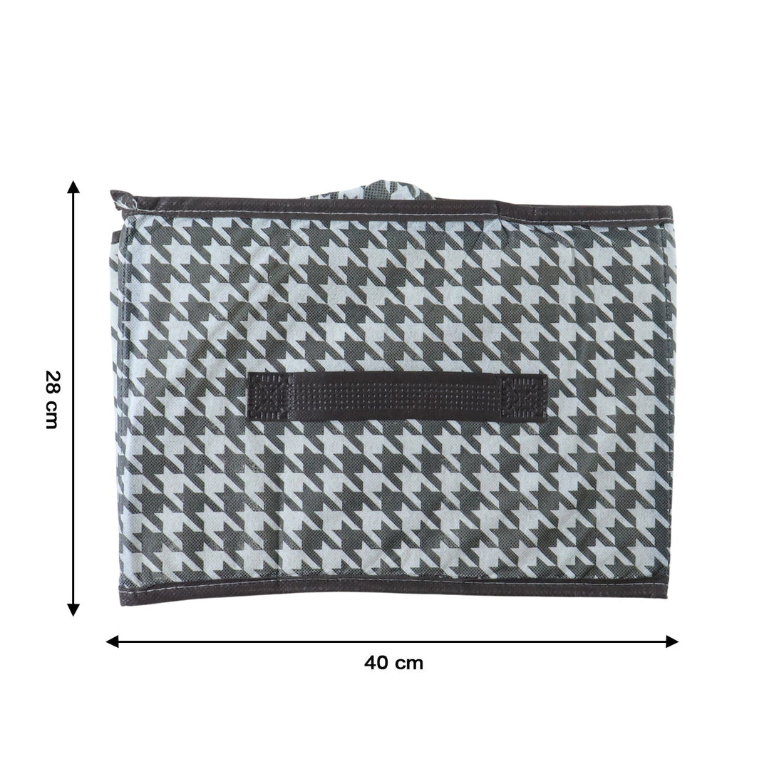 Home organization foldable fabric storage basket