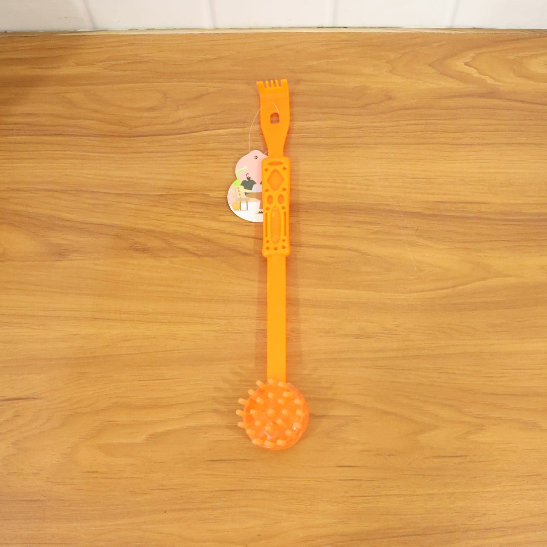Body massage roller stick showing dual-head design and long ergonomic handle