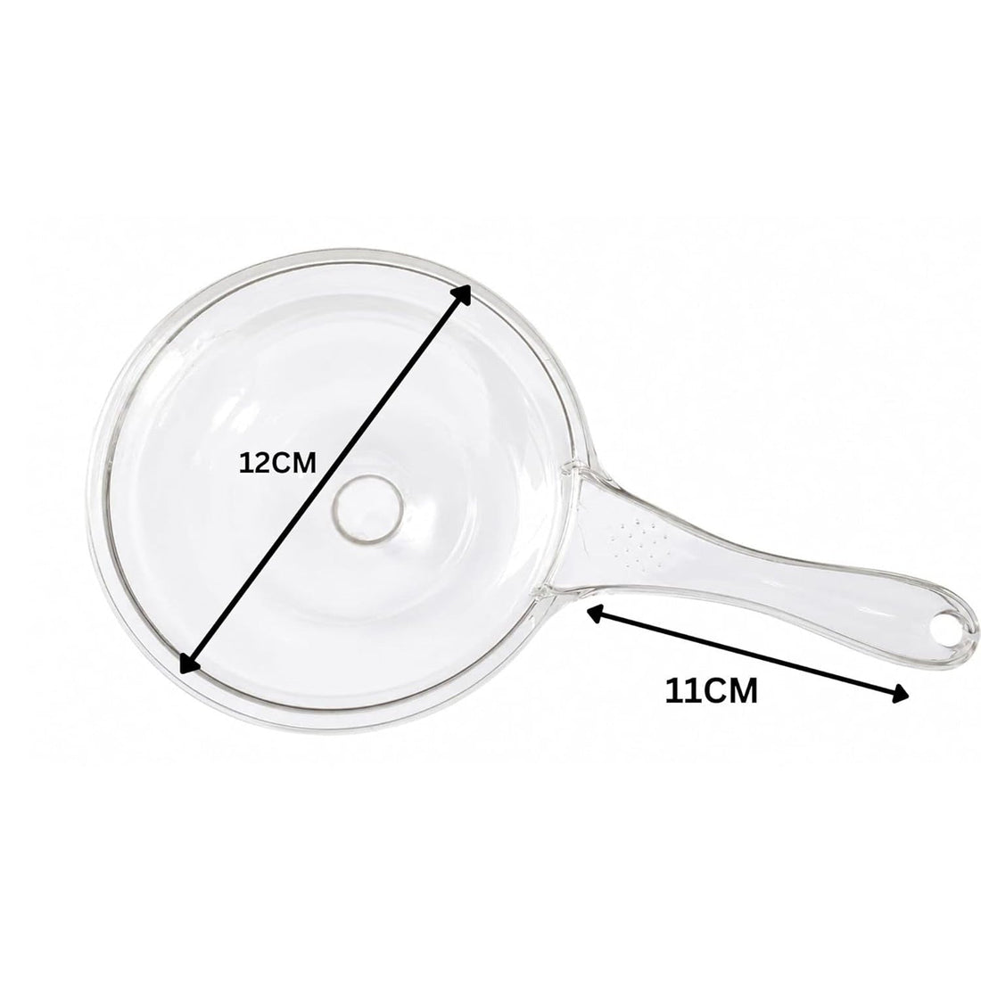 Dimensions of the transparent kitchen funnel