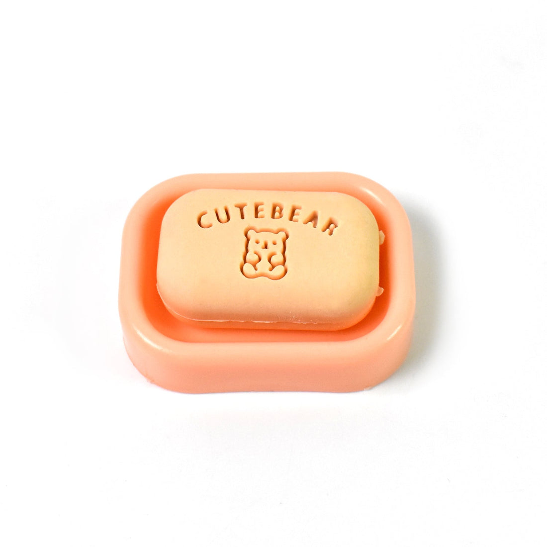 Assorted soap-shaped erasers packaged in a compact case
