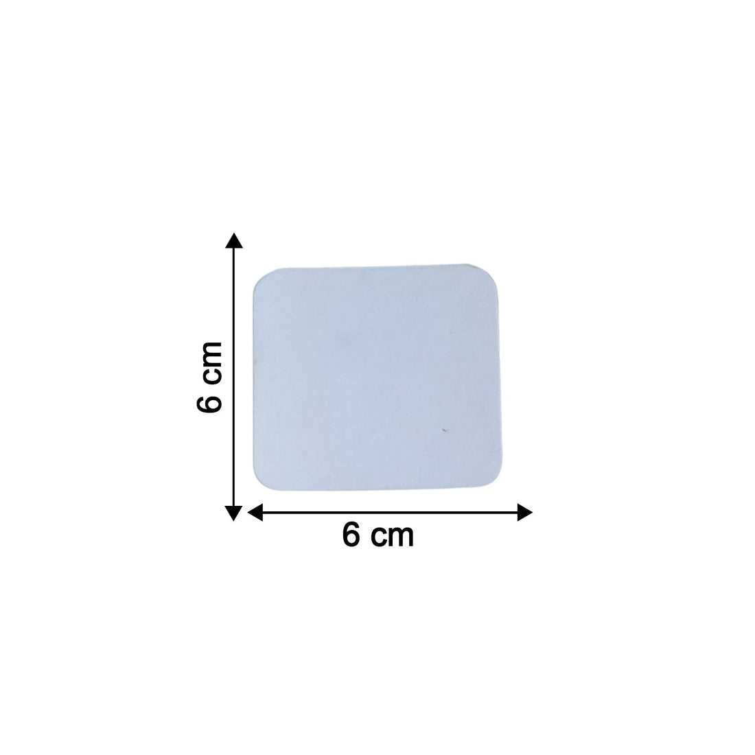 Size guide for nano adhesive gel pad