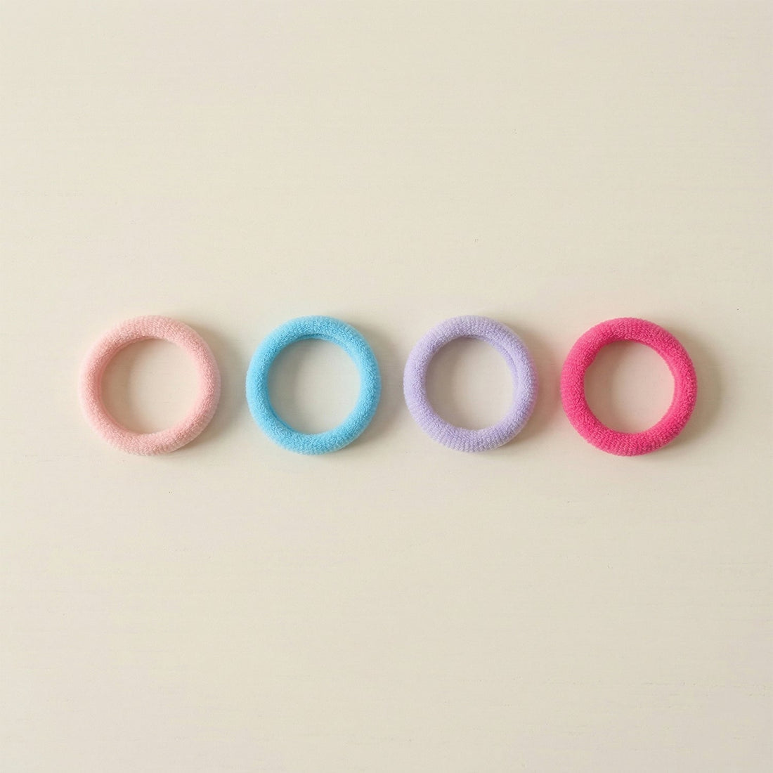 Soft, stretchy hair bands suitable for daily use and active kids