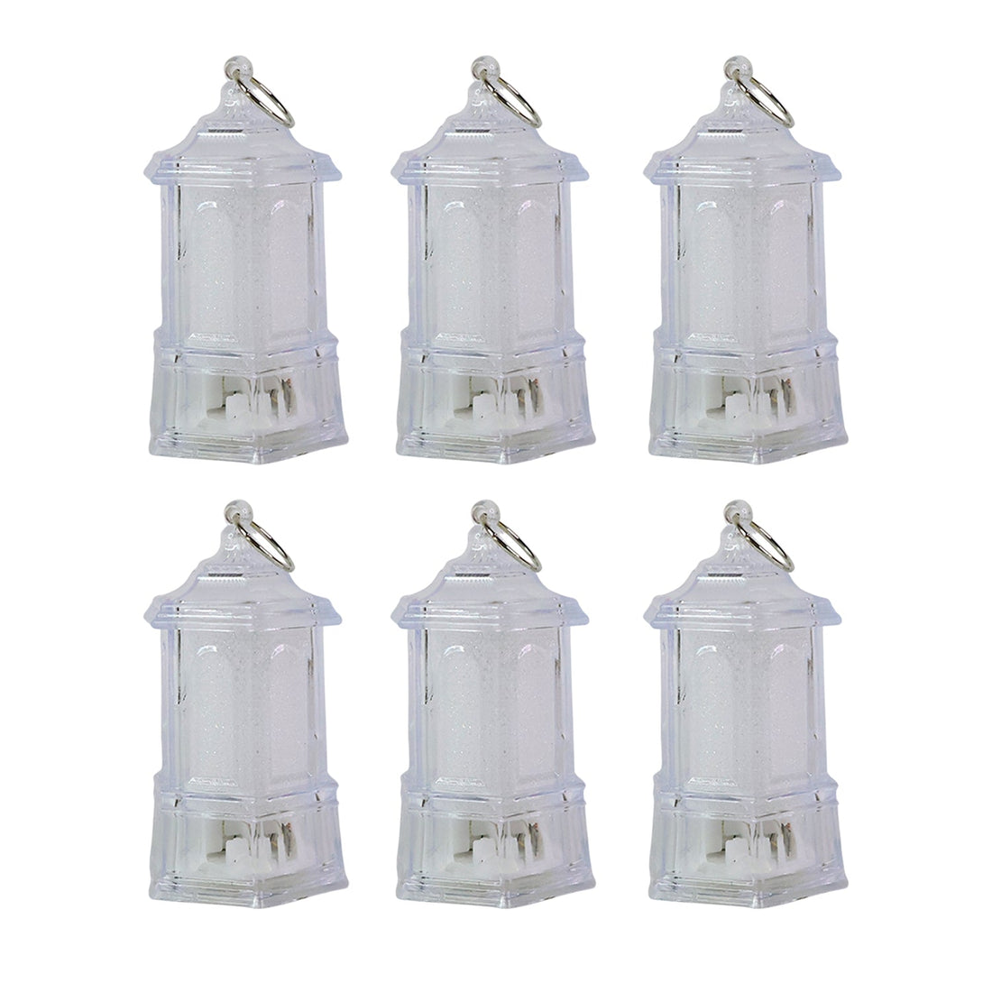 Warm white LED decorative hanging lantern candles perfect for festival and wedding decor