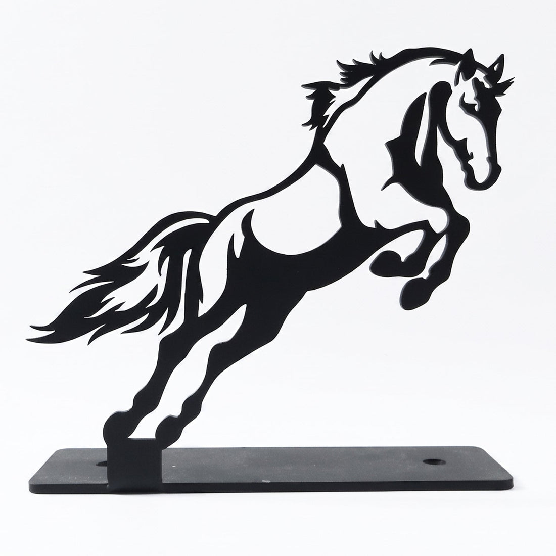 Elegant horse figurine sculpture for workspace or living room