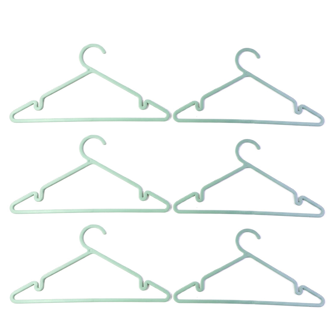 Cloth hangers used for wardrobe organization and space saving