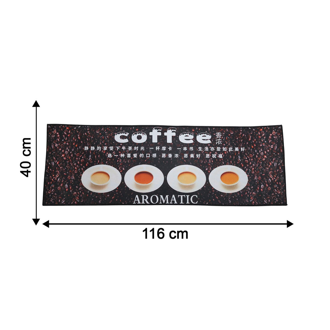 Lightweight, easy-to-clean decorative floor mats