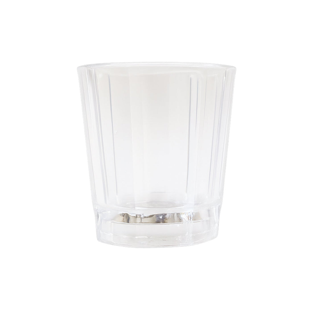 LED light-up shot glasses illuminating drinks at a party
