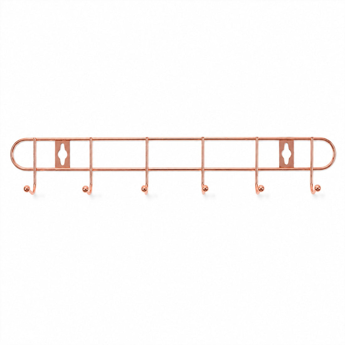 White background close-up of hook rack